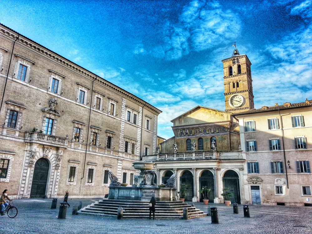 La Basilica di Santa Maria in Trastevere